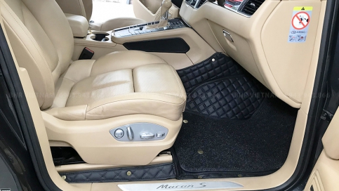 Thảm lót sàn ô tô 5D 6D cho Porsche Macan sang trọng nhất